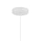 Cwi Lighting Keila 1 Light Down Pendant With Matte White & Gold Finish 9666P10-1-142 - alternate 5